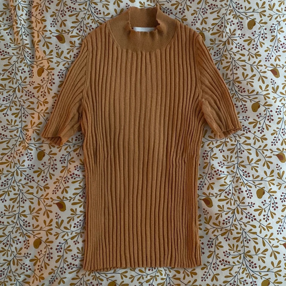 Nanushka Mock-Neck Knit Top